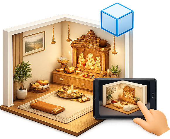 Pooja Room Interior Designs​